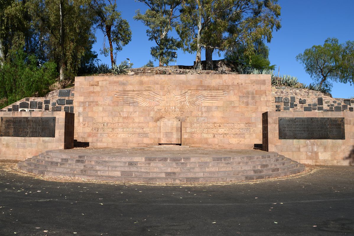 15-01 Monument Centenario del Ejercito de los Andes At Cerro de la Gloria The Hill of Glory Parque General San Martin In Mendoza